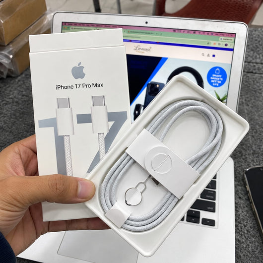 Apple 40W Dynamic Charging Adapter + Free Braided Cable