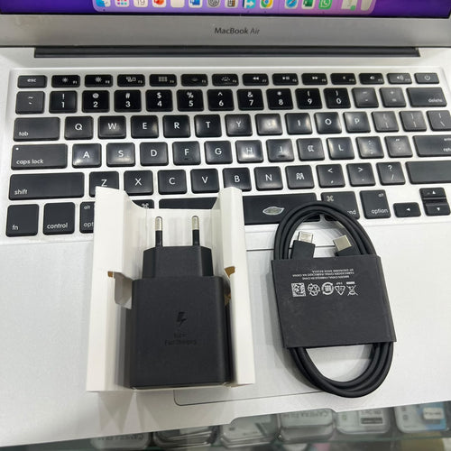 Samsung 45W Fast Charger + Free Cable | Super Fast Charge Uk Variant