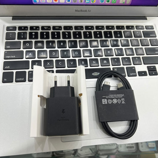 Samsung 45W Fast Charger + Free Cable | Super Fast Charge Uk Variant
