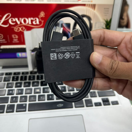 Samsung 45W Fast Charger + Free Cable | Super Fast Charge Uk Variant