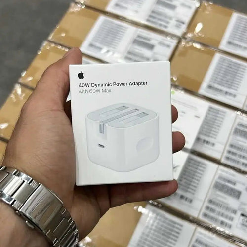 Apple 40W 3-Pin (UK Variant) + Free Braided Cable