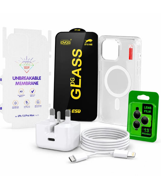 6-in-1 Premium iPhone Accessory Bundle