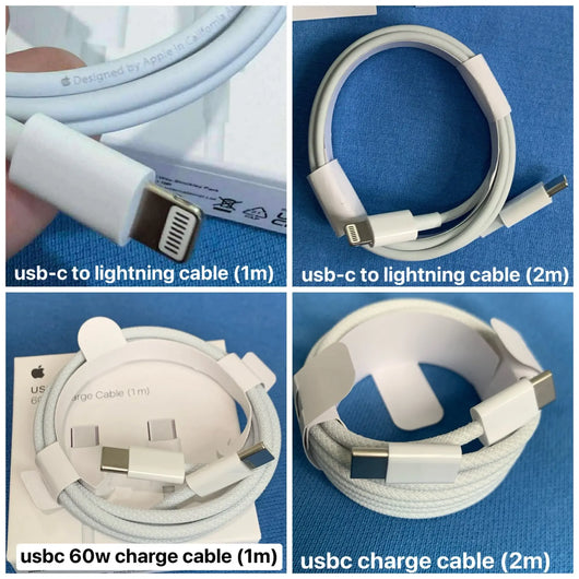 Apple 20W USB-C Power Adapter – 2-Pin with Free Cable