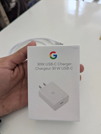 30W USB-C Charger for Google Pixel 9a, 8a, 7a, 6a and 5 - Adapter Only