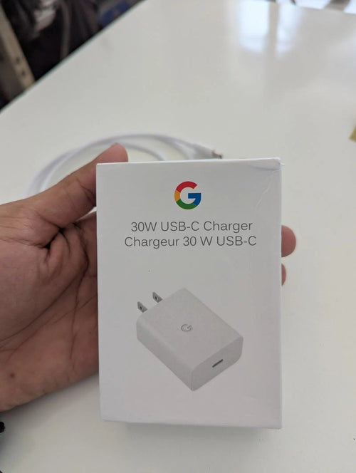 30W USB-C Charger for Google Pixel 9a, 8a, 7a, 6a and 5 - Adapter Only