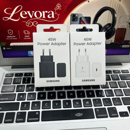 Samsung 45W Fast Charger + Free Cable | Super Fast Charge Uk Variant
